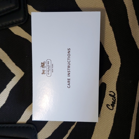 Coach Taylor Bette Zebra tote - Picture 11 of 11